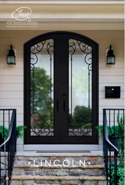 Lincoln Front Entry Door