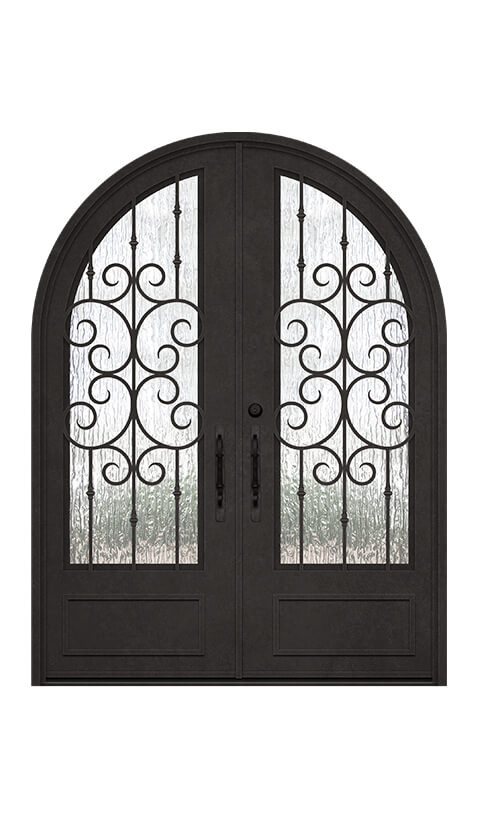 ROUND TOP - DOUBLE DOOR