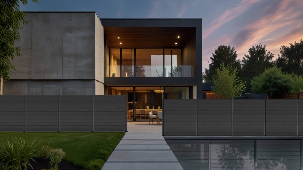 PatioSphere 6×6 ft Black Privacy Fence